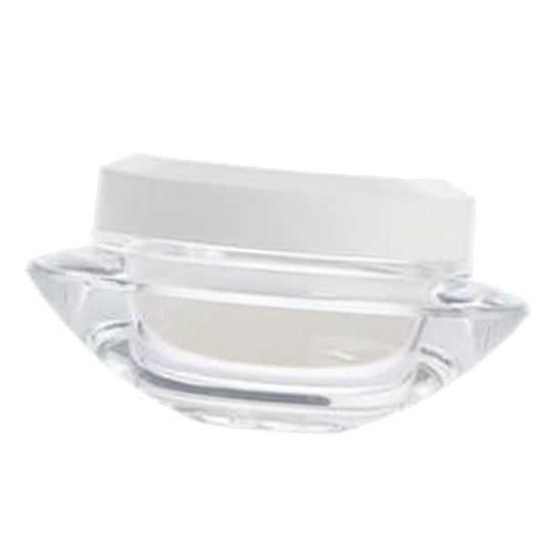 Bote De Maquillaje Redondo Caja De Plástico Vacía Muestra De Viaje Cosmético Tarro 7g 4.5x2.6cm