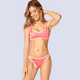 thumbnail image 1 of Bikini Coral Crop Top Chamela, 1 of 10