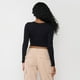 thumbnail image 2 of Polera Mujer Manga Larga Broches Color Negro Corona, 2 of 5