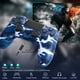 thumbnail image 4 of Juego de mandos inalámbricos con cable USB para P4, P-4 Slim, P-4 Pro y PC, gris camuflaje, 4 of 5