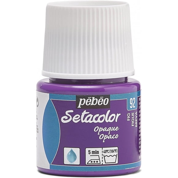 Pintura para Tela Pebeo Setacolor Opaque 45 ml Fig Opaca