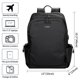 thumbnail image 3 of Mochila para Portátil Colins Keirs 17" con Carga USB, 25 L, Negra, 3 of 9