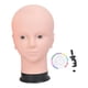 thumbnail image 4 of Cabeza De Maniquí Calva Profesional, Ligera, Realista, Versátil, Accesorios Sin Cejas, 4 of 5