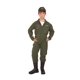thumbnail image 1 of Costume RG Costumes Top Gun, color verde, tamaño mediano, para niños de 8 a 10 años, 1 of 1