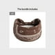thumbnail image 1 of Boho Headbands For Women Fashion Stretch Wide Hair Bands Knot Turban Head Bands Yoga Running Sweatband Elastic Headband Stylish Wrap Headbands Hair Accessories For Teen Girls, 1 of 3