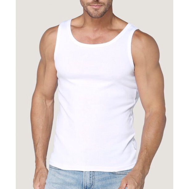 Camiseta Cotton sin mangas Hombre ROCHESTER YC-211 Algodón