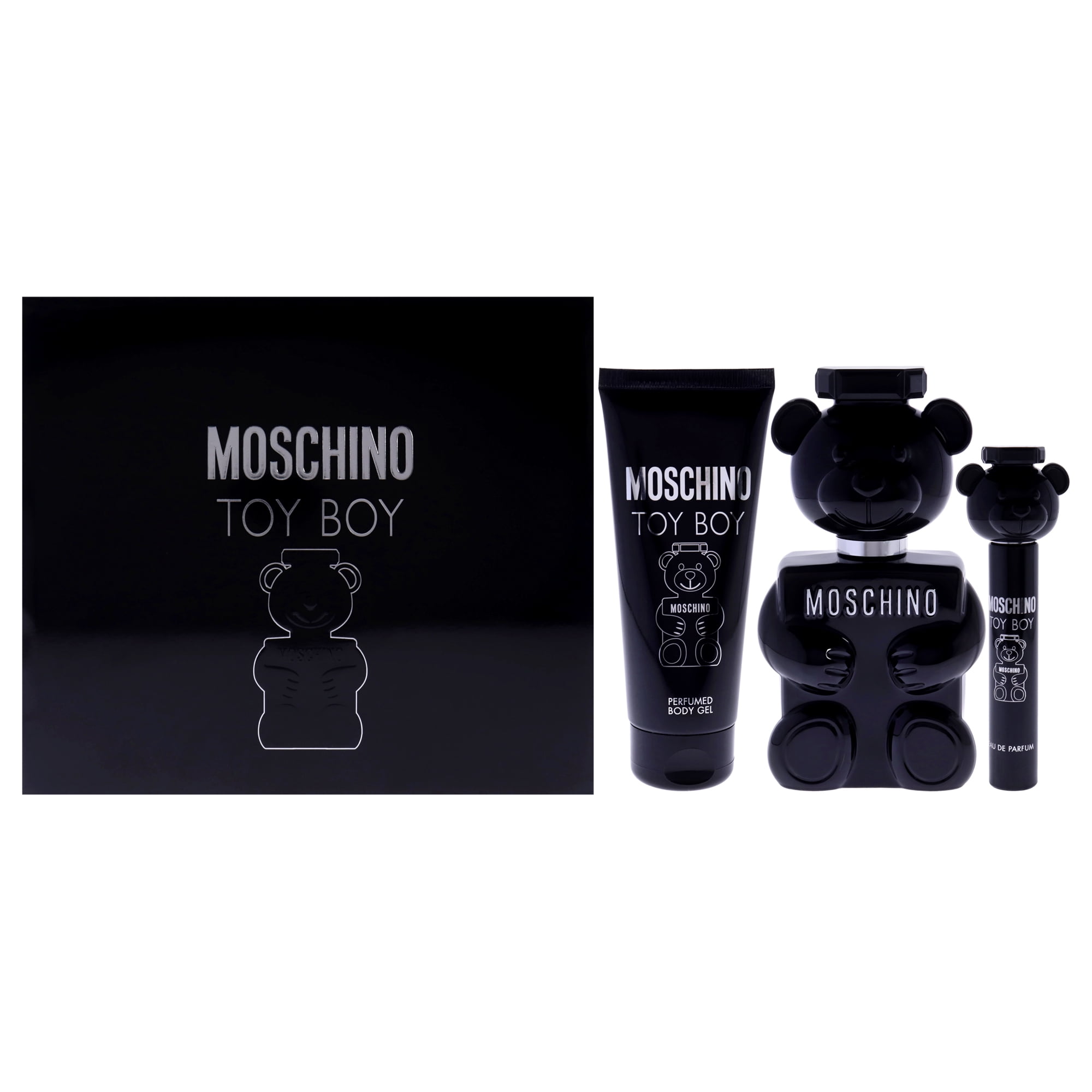 Moschino - Juguete Boy De Para - Set De Regalo Edp Spray, Edp Spray, Gel Corporal
