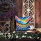 thumbnail image 5 of Almohada Decorativa Con Coloridos Acianos Azules, 5 of 6