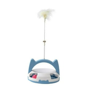 Total Click - Juguete Interactivo Para Gatos Mascotas Varita Teaser Con Pelotas