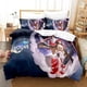 thumbnail image 1 of Anime Honkai Star Rail Bedding Set Duvet Cover Bed Set Quilt Cover Pillowcase Comforter Boys Adult Bedding Set, 1 of 5