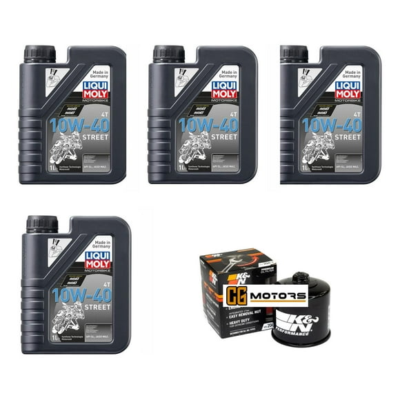 Kit Mantencion Moto Kawasaki Vulcan 900 / 4l + Filtro K&n