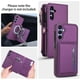 thumbnail image 3 of Para Samsung Galaxy A15 4G / 5G [Bloqueo RFID] Multifuncional 2 en 1 Funda Tipo Billetera de Cuero PU Suave con Tapa Magnética, Múltiples Ranuras para Tarjetas, Bolsillo con Cierre, con Correa de, 3 of 8