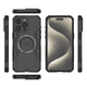 thumbnail image 4 of Funda FOXDOCK para iPhone 15 Pro Max , magnética, resistente a golpes, con soporte, unisex, carga inalámbrica, 4 of 4