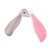 Ioensy - Dispositivo De Equipo De Entrenamiento De Cadera Ejercitador De Kegel Muslo Maestro Piso Pélvico Rosa Blanco