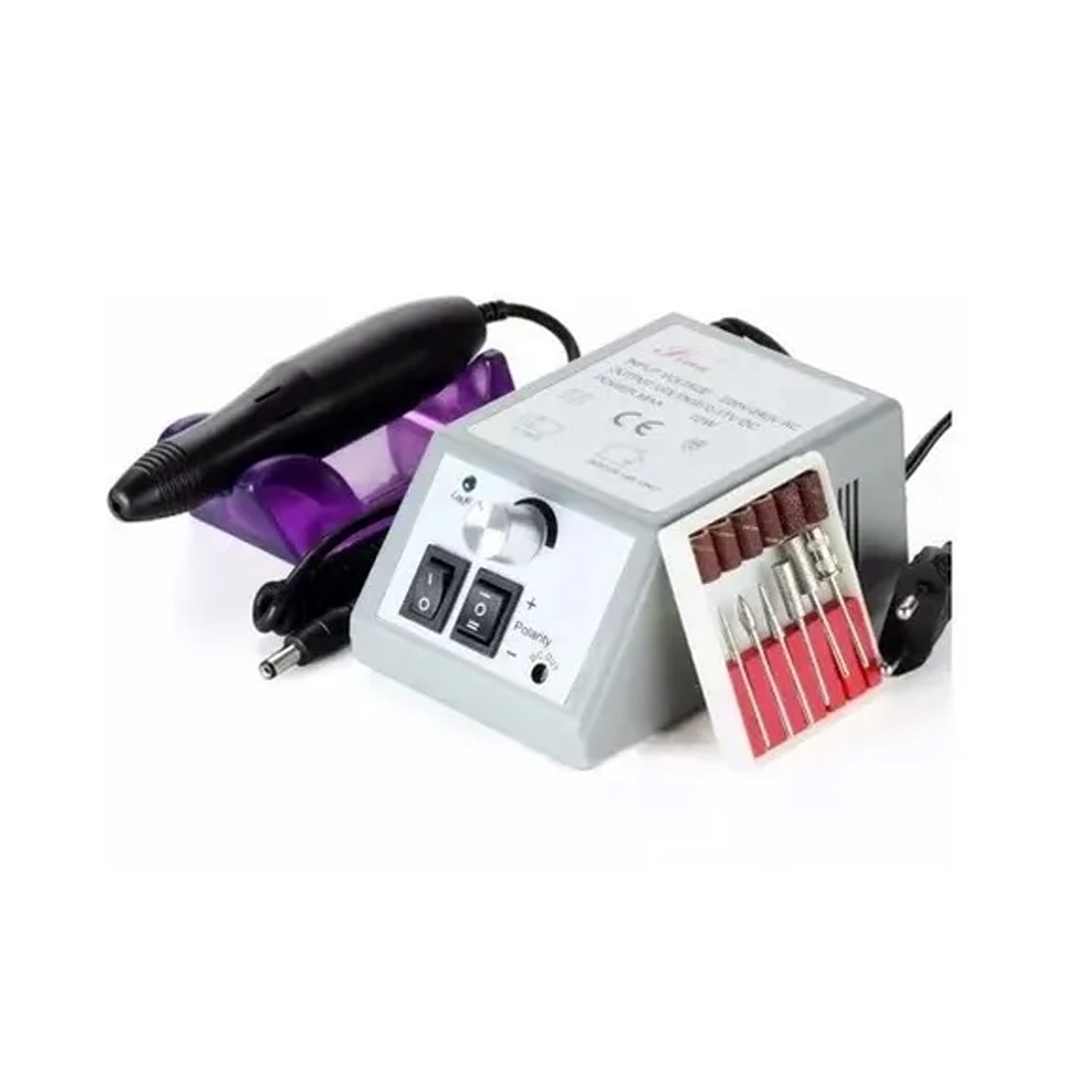 Puntostore - Torno Manicure Profesional Eléctrico Con Potenciador - Ps