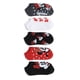 thumbnail image 4 of Calcetines Disney Minnie Mouse para mujer, paquete de 5 unidades, tallas 9-11, 4 of 5