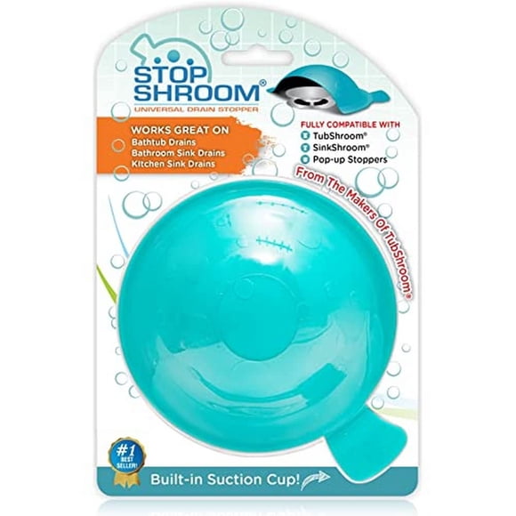 Tapa de tapón universal StopShroom STBLU232 para desagües