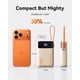 thumbnail image 3 of Cargador portátil INIU 20000mAh 45W con cable USB-C beige, 3 of 8