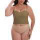 thumbnail image 1 of INSPIRE CHIC Camiseta de Tirantes Ajustables para Mujer con Almohadillas Inalámbricas, Ajuste Ceñido, Escote Corazón, Tanque Invisible Sólido XXL Marrón, 1 of 5
