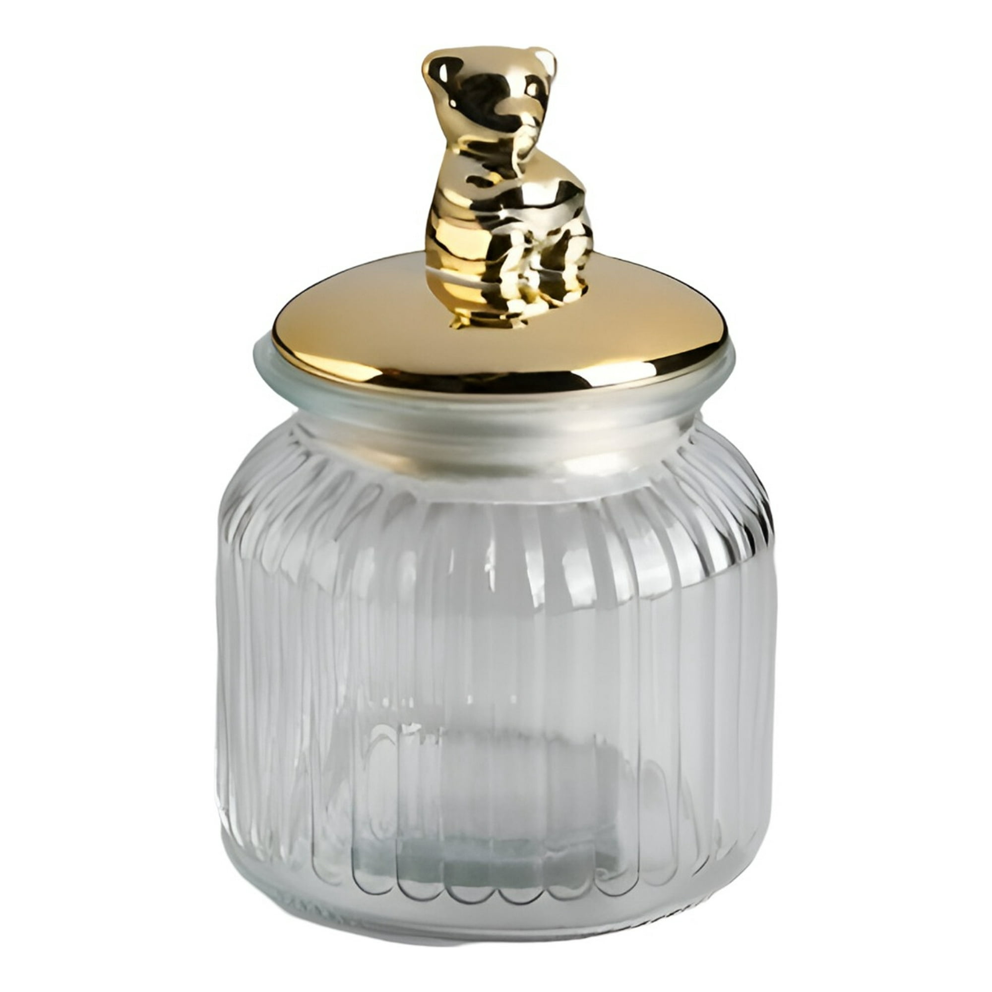 Genérico - Tarro Decorativo Recipiente Organizador Tapa Creativo Jhn