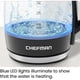 thumbnail image 3 of Hervidor eléctrico Chefman 1.8 L 1500 W de vidrio con LED FastBoil, 3 of 3