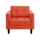 thumbnail image 1 of Sofa Retro 1c Felpa 00 Naranja, 1 of 6
