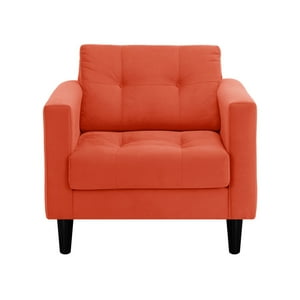 Bodevir - Sofa Retro 1C Felpa 00 Naranja