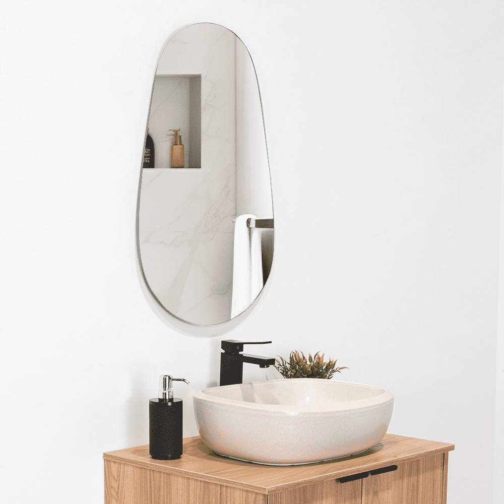 Tuhome - Espejo Luty Irregular 70x45x1,9 Cm