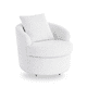 thumbnail image 1 of Sillón Giratorio Teddy Comfort 360° - Blanco, 1 of 2