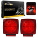 thumbnail image 1 of Luz LED para remolque Partsam, 12 V, sumergible, cuadrada, 1 of 7