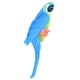 thumbnail image 2 of Adornos De Guacamayo De Loro De Plumas, Modelo Animal, Accesorios Para Fotos Para Patio De Césped, Azul, 2 of 3