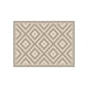 thumbnail image 1 of Alfombra cocina dormitorio Rombos Ceniza 70x100Cm, 1 of 3