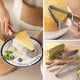 thumbnail image 3 of 2 paquetes de corte de pastel, cuchillo de pastel de acero inoxidable y servidor con doble mango, cortadora de pastel ajustable para servidor de pastel, servidor de tarta, conjunto de corte, 3 of 3