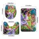 thumbnail image 3 of Juego de 3 Alfombras de Baño Isabella Encanto Terciopelo Coral, 3 of 6