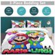 thumbnail image 5 of Super Mario 3-Piece Comforter Set for Bedroom Super Mario Bedding Set for Kids Adults Soft Microfiber Duvet Cover Set with Zipper Closure, 5 of 5