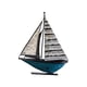 thumbnail image 1 of Decoración De Barco De Vela, Artesanía De Metal, Decoración De Barco De Vela Para Bar, Dormitorio, Escritorio, 20 X 7 X 27 Cm, 1 of 5