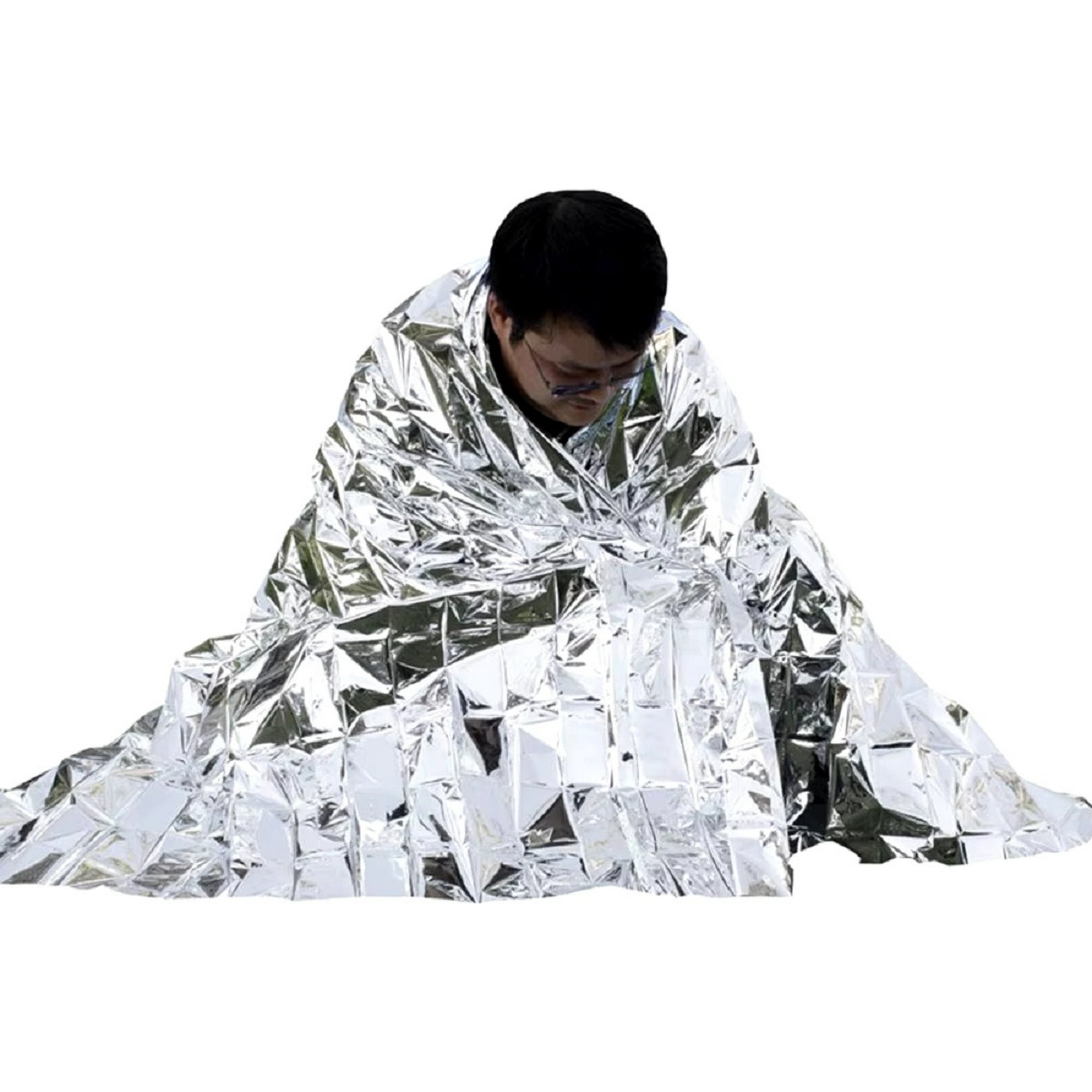 Genérico - Set 10 Mantas Termica Resistente Impermeable Camping Lau