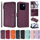 thumbnail image 3 of Funda Cartera Mariposa para [Xiaomi 14 Pro] con Soporte y Cremallera Violeta, 3 of 6