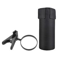 Magideal - 1 Uds Soporte De Baquetas Accesorios De Batería Con Clip Ajustable De Gran Capacidad Bolsa De Almacenamiento De Baquetas Soporte De Baquetas Para