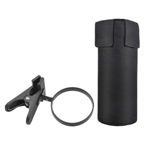 Magideal - 1 Uds Soporte De Baquetas Accesorios De Batería Con Clip Ajustable De Gran Capacidad Bolsa De Almacenamiento De Baquetas Soporte De Baquetas Para