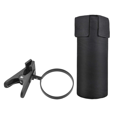 Magideal - 1 Uds Soporte De Baquetas Accesorios De Batería Con Clip Ajustable De Gran Capacidad Bolsa De Almacenamiento De Baquetas Soporte De Baquetas Para