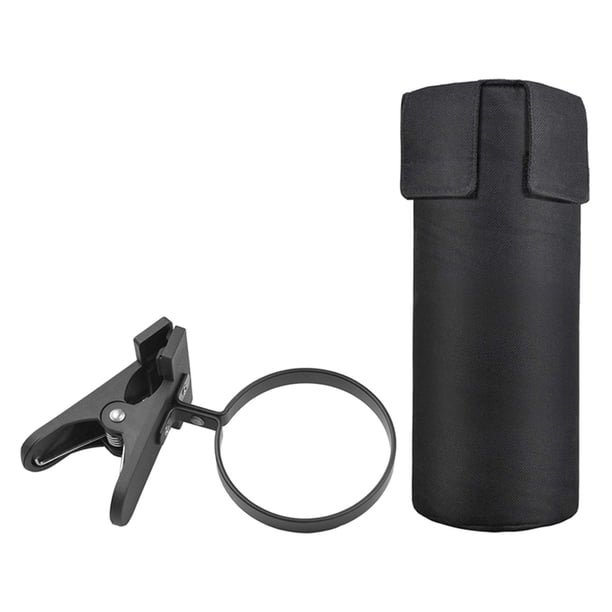 1 Uds soporte de baquetas accesorios de batería con Clip ajustable de gran capacidad bolsa de almacenamiento de baquetas soporte de baquetas para