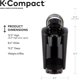 thumbnail image 4 of Cafetera Keurig MAIN-85544 Compact Single-Serve Negra, 4 of 9