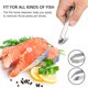 thumbnail image 2 of Pinzas para espinas de pescado, set de 4 piezas, acero inoxidable 430, 2 of 3