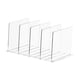 thumbnail image 5 of Separadores de Estante Transparentes, Organizador de Armario Resistente, Portátil, Ajustable, Separadores, Tablero de Partición de Ropa para El Hogar, 5 piezas, 5 of 5