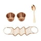 thumbnail image 3 of Soporte Para Tacos, Soporte Para Rollos, Plato Para Burritos, Soporte Para Conchas De Taco Para Hornear, Para Café, Oro Rosa, 3 of 3