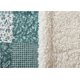 thumbnail image 3 of Cubrecama SHERPA 1.5 Plazas - Patchwork Malé Maldivas Teal M975 M975, 3 of 6