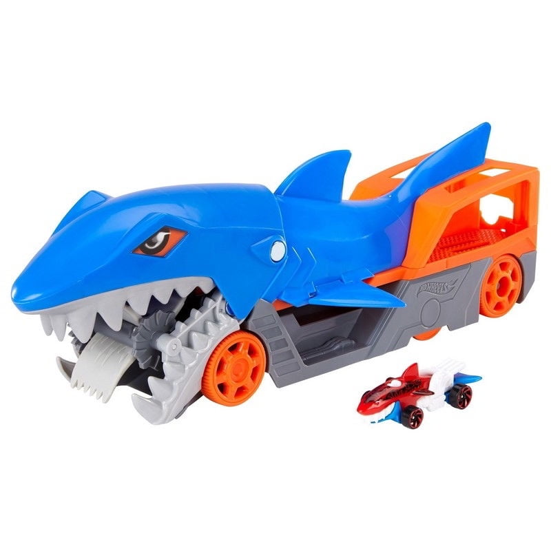Hot Wheels - Pista De Carrera Remolque Tiburón