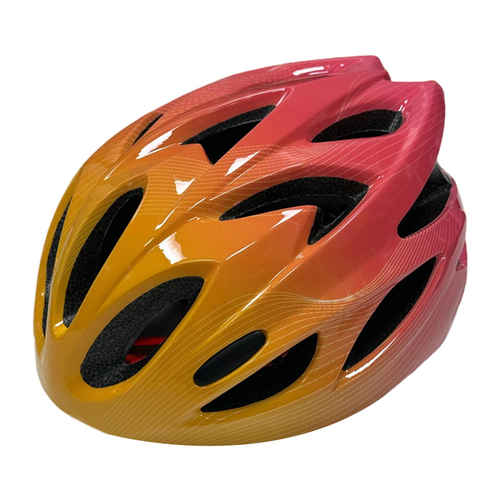 Magideal - Casco De Bicicleta Para Niños, Casco De Bicicleta Para Niños, Casco De Ciclismo Portátil De Moda, Casco Deportivo Para Ciclismo Deportivo Al Aire Libr Naranja