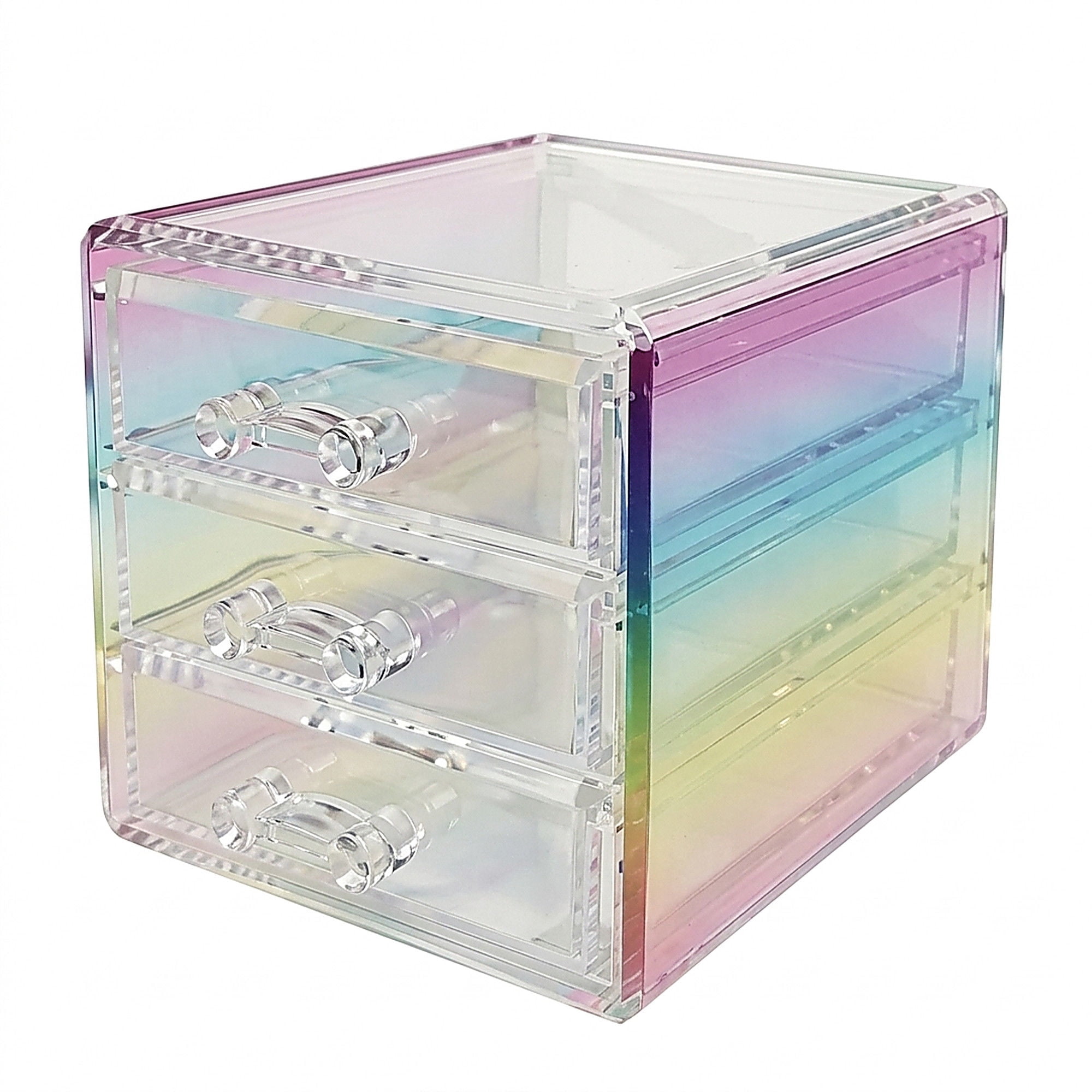 Cosmetic Lab - Organizador Acrilico De Maquillaje Cajonera